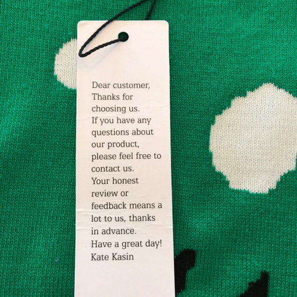 Christmas Kate Kasin Reindeer Bodycon Ugly Sweater Dress Size L Green Red - Picture 5 of 5